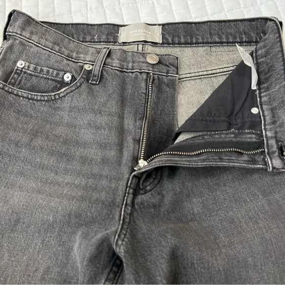Everlane The Cheeky Straight Jean in Stormy Ash Grey Size 29 NWOT