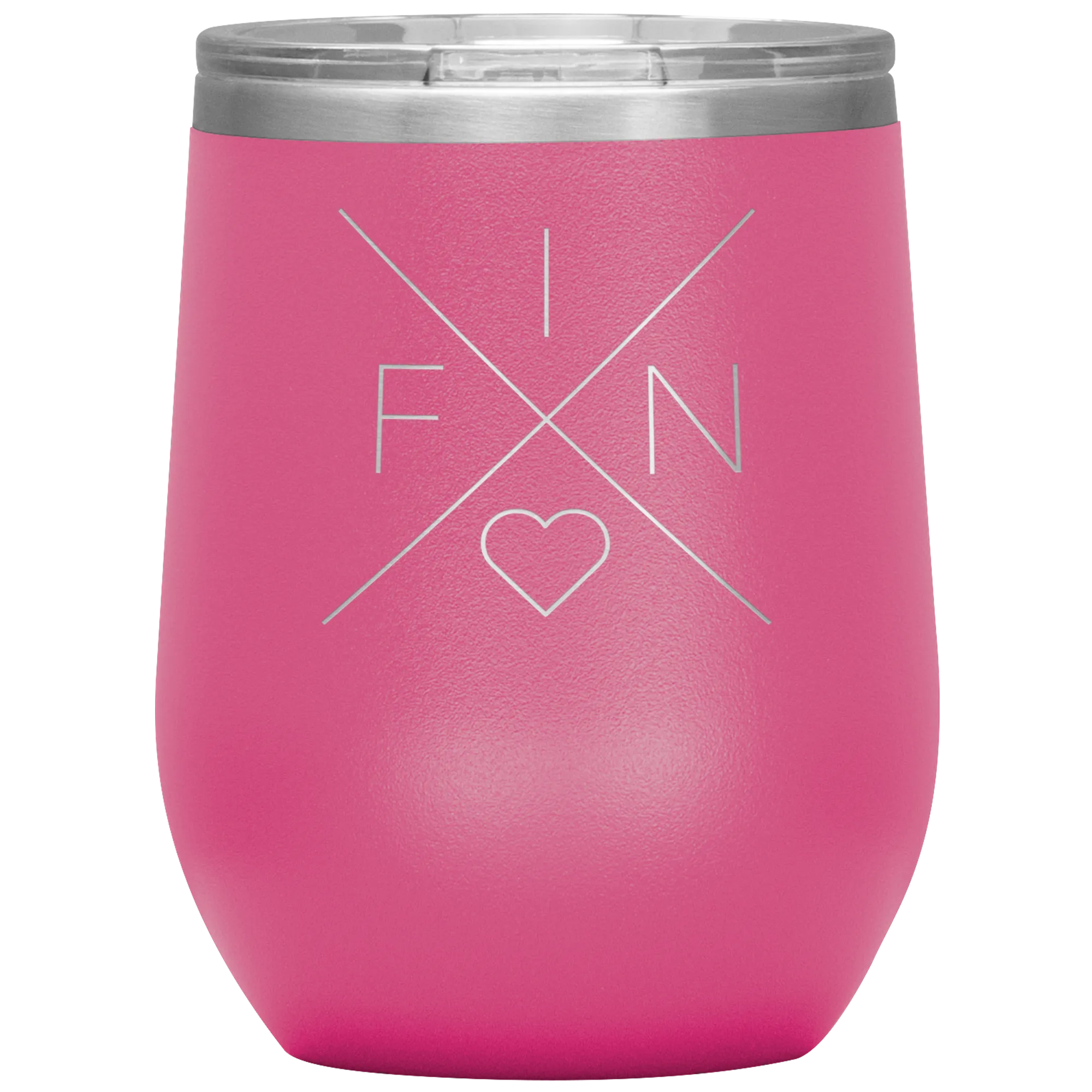 Finland Love Wine Tumbler