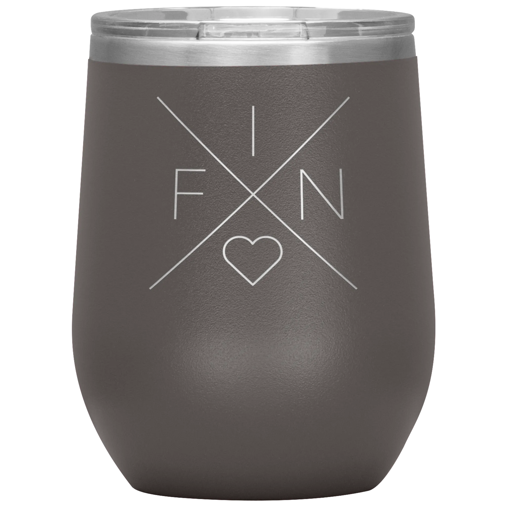 Finland Love Wine Tumbler