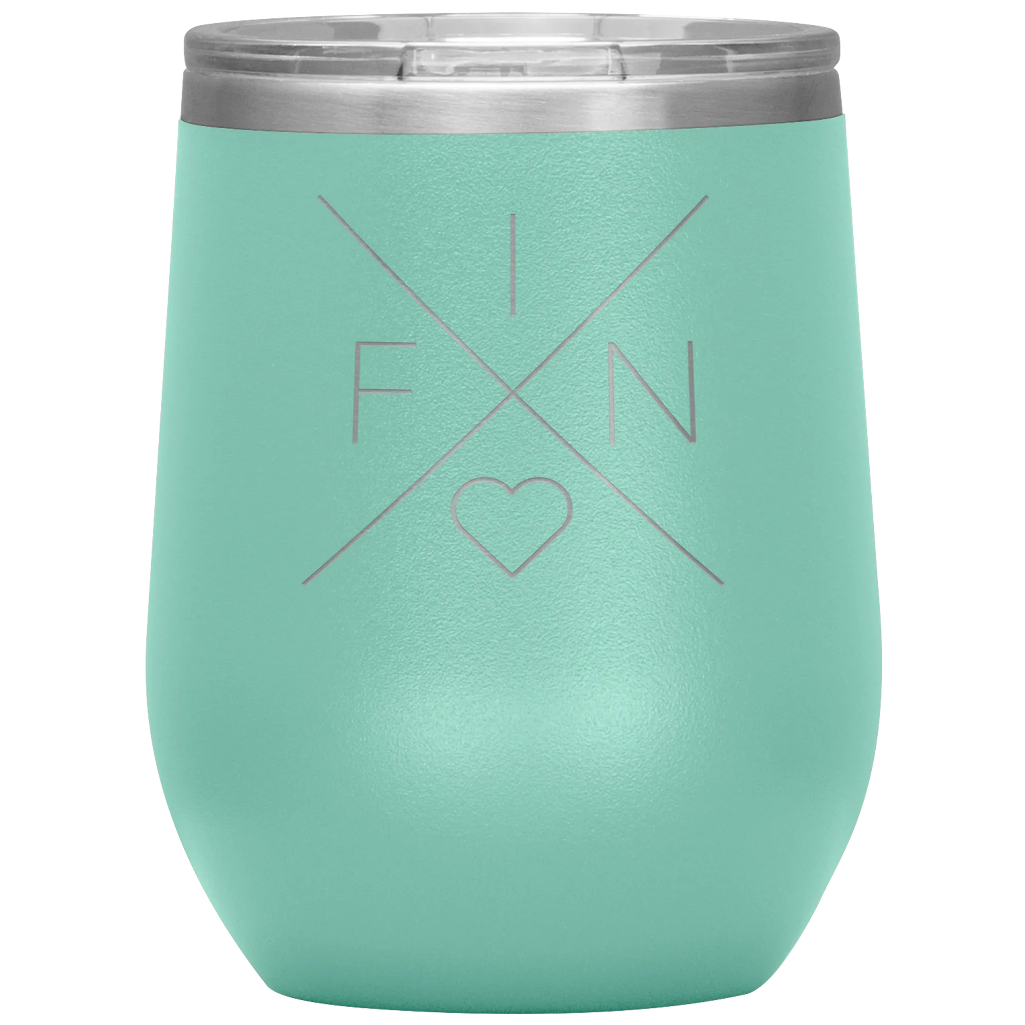 Finland Love Wine Tumbler