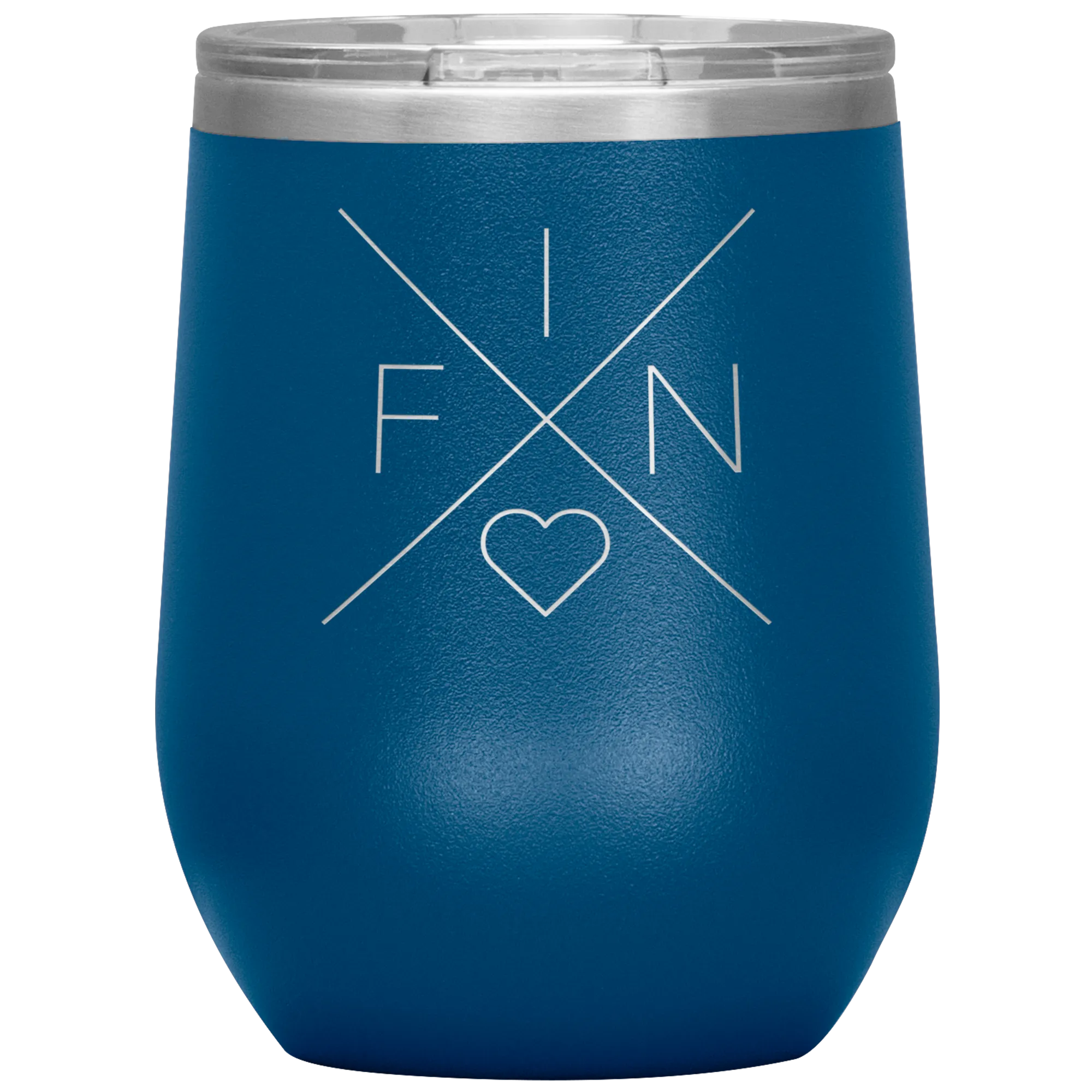 Finland Love Wine Tumbler
