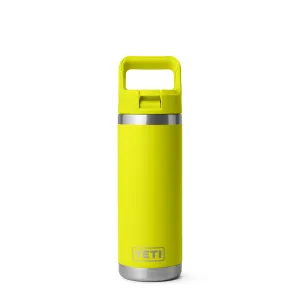 Firefly Yellow Rambler 18oz Straw Bottle