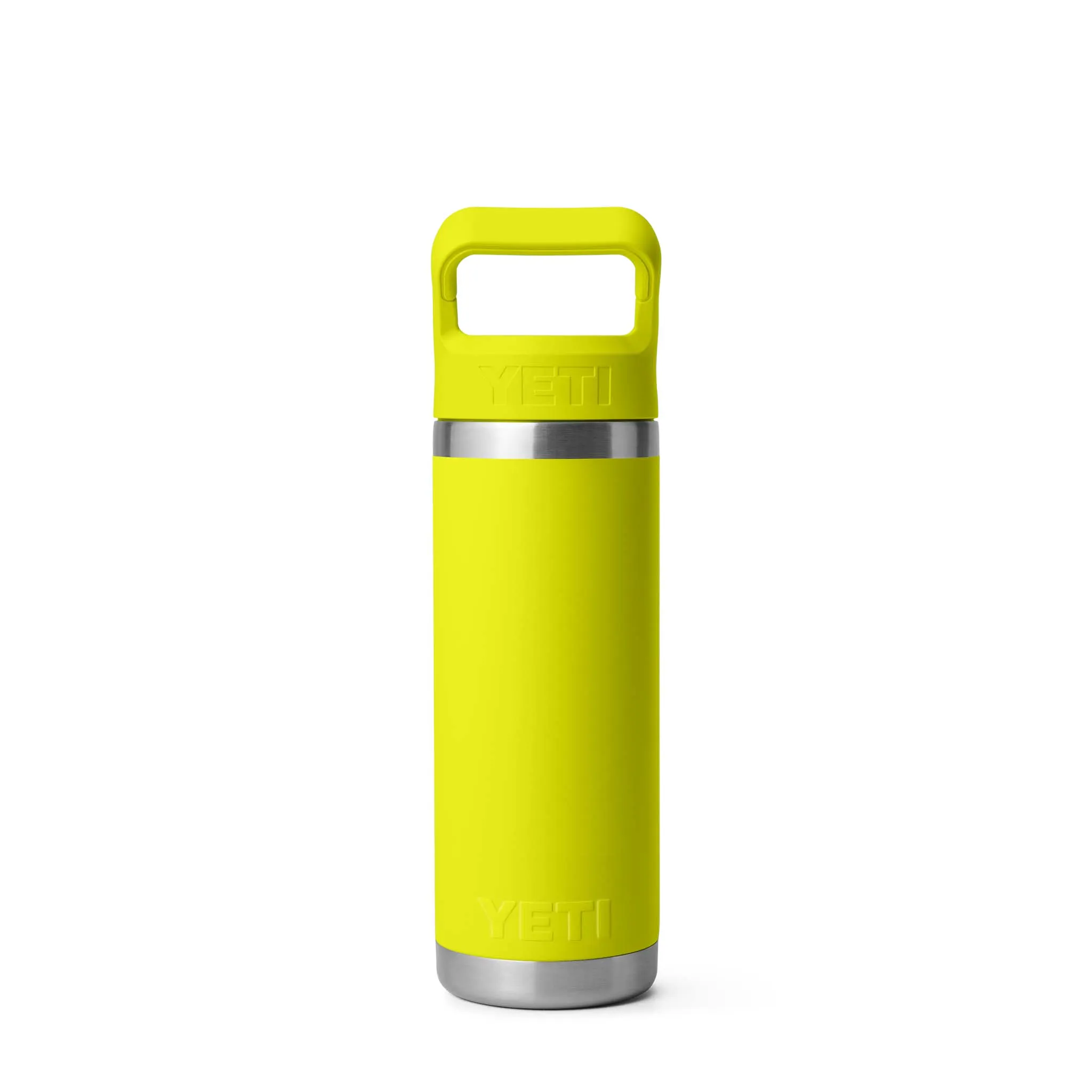 Firefly Yellow Rambler 18oz Straw Bottle