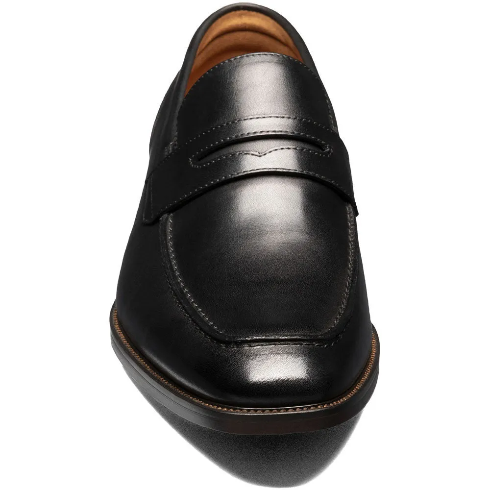 Florsheim Sorrento Black Moc Toe Penny Loafer Men's Dress Shoes