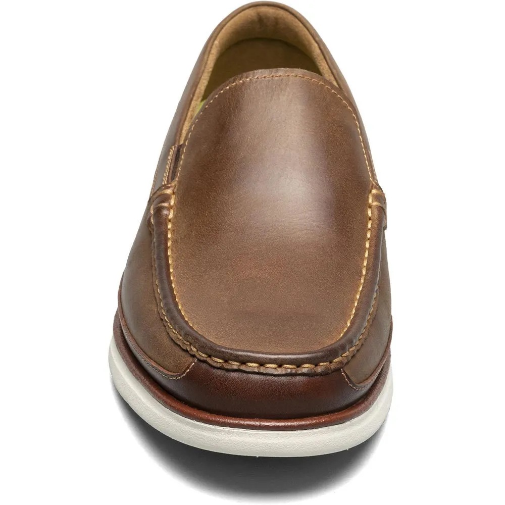 Florsheim Tropics Brown Chocolate Moc Toe Venetian Slip On Men's Shoes