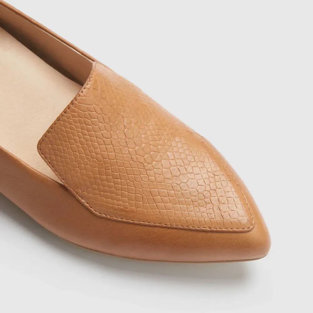 FRANKIE4 Faye Dress Flats Tan