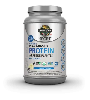 Garden of Life Sport Organic Plant-Based Protein - Vanilla (806 g)