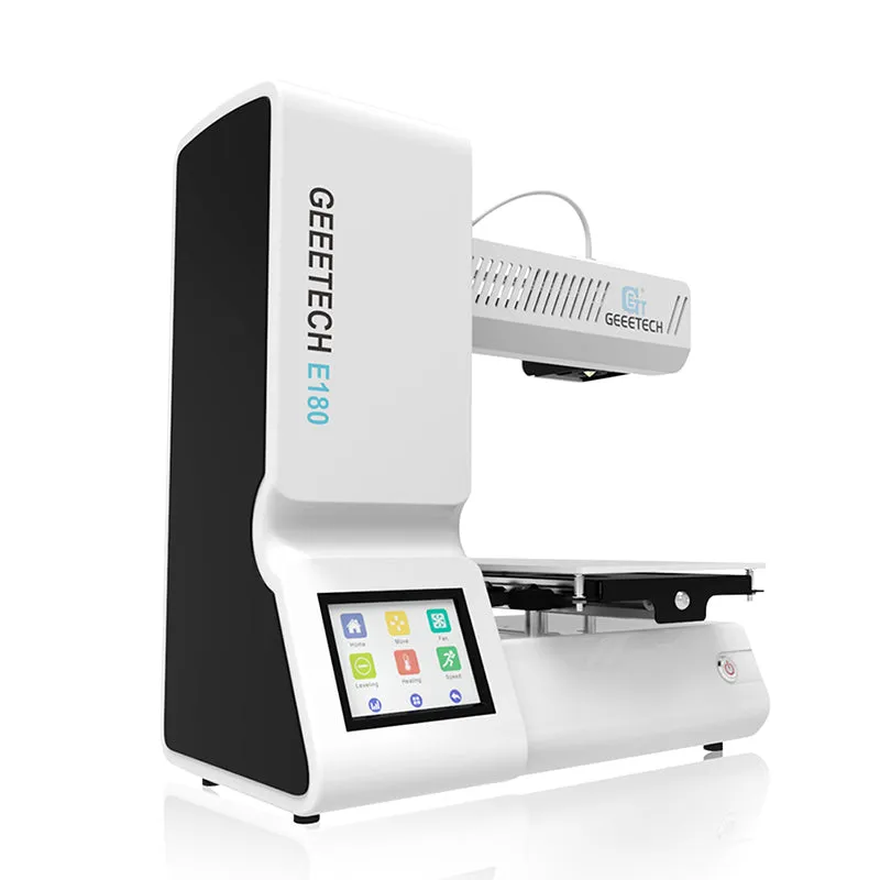 Geeetech E180 Mini 3D Printer - 0.4mm Nozzle Diameter, 130x130x130mm Build Volume, Cloud-based EasyPrint