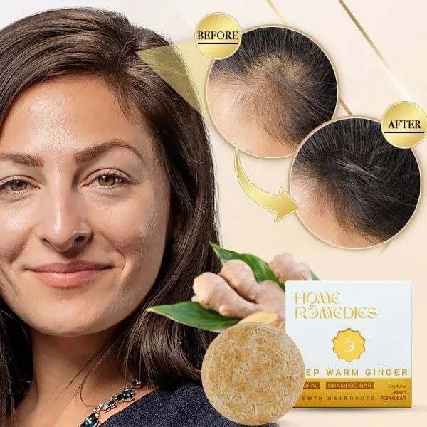 Ginger Hair Regrowth Shampoo Bar