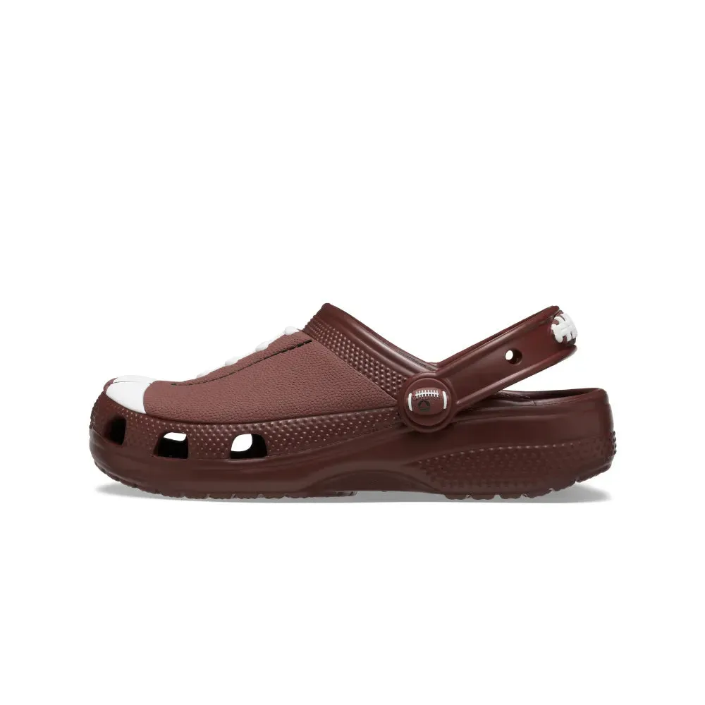 Giày Clog Trẻ Em Crocs Classic Football - Dark Clay