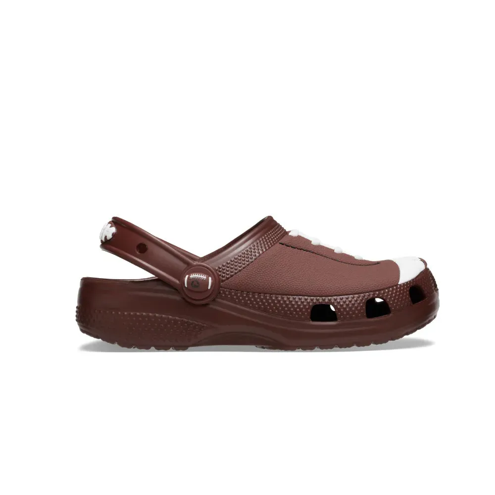 Giày Clog Trẻ Em Crocs Classic Football - Dark Clay