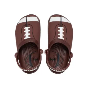 Giày Clog Trẻ Em Crocs Classic Football - Dark Clay
