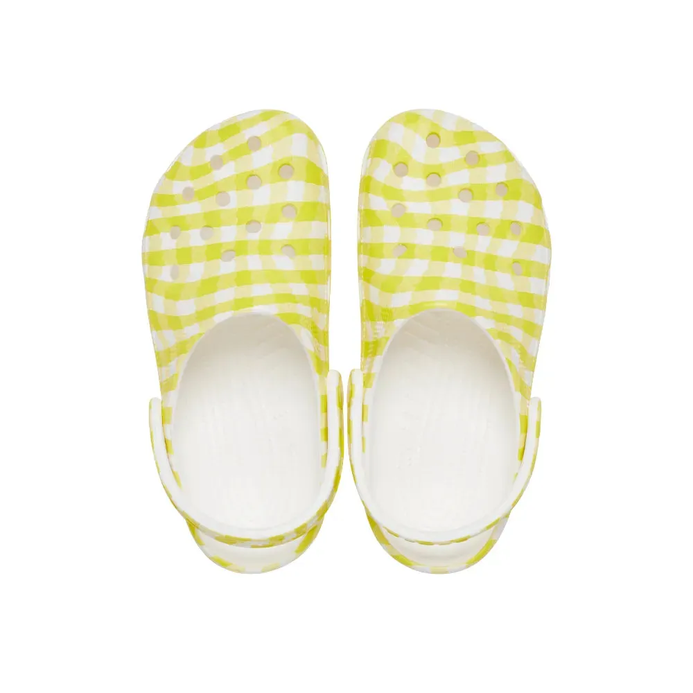 Giày Clog Unisex Crocs Classic Gingham - Daylily