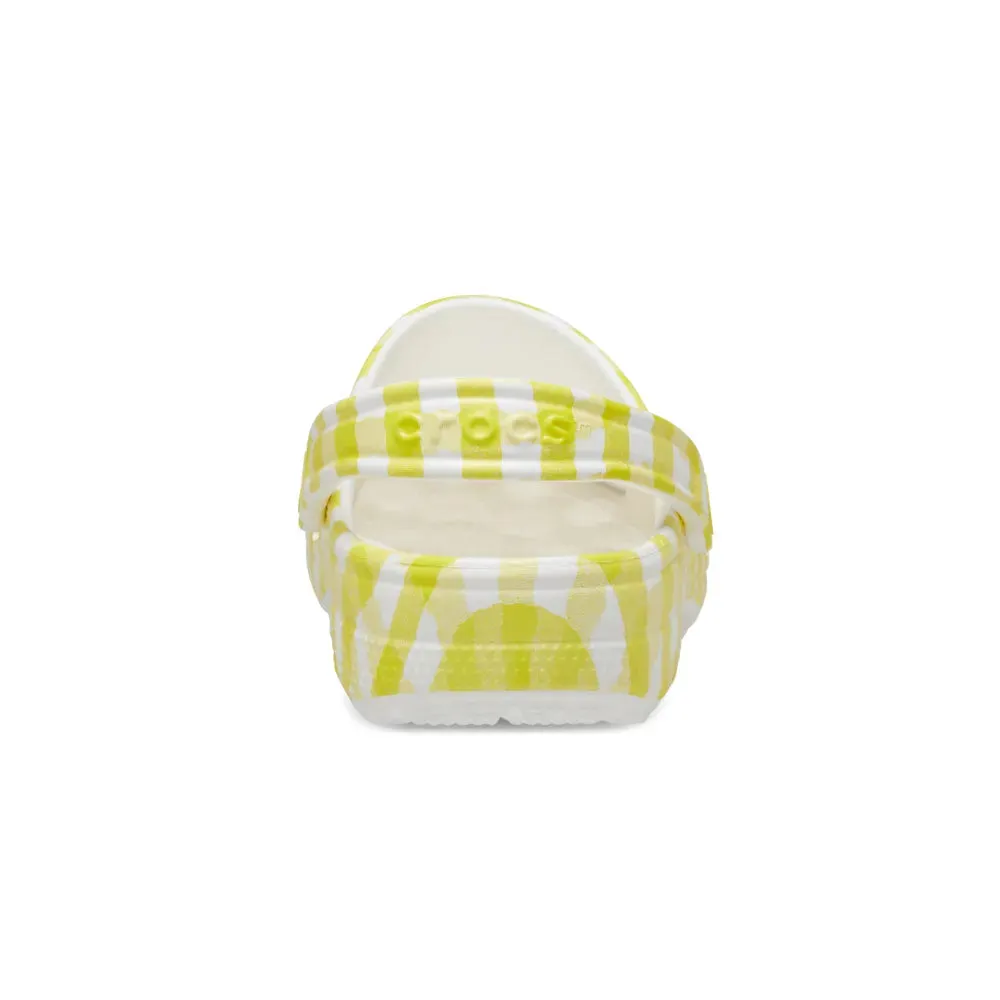 Giày Clog Unisex Crocs Classic Gingham - Daylily