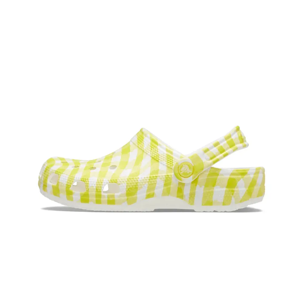 Giày Clog Unisex Crocs Classic Gingham - Daylily