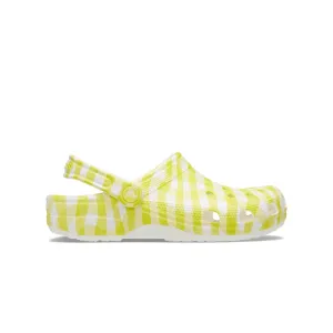 Giày Clog Unisex Crocs Classic Gingham - Daylily