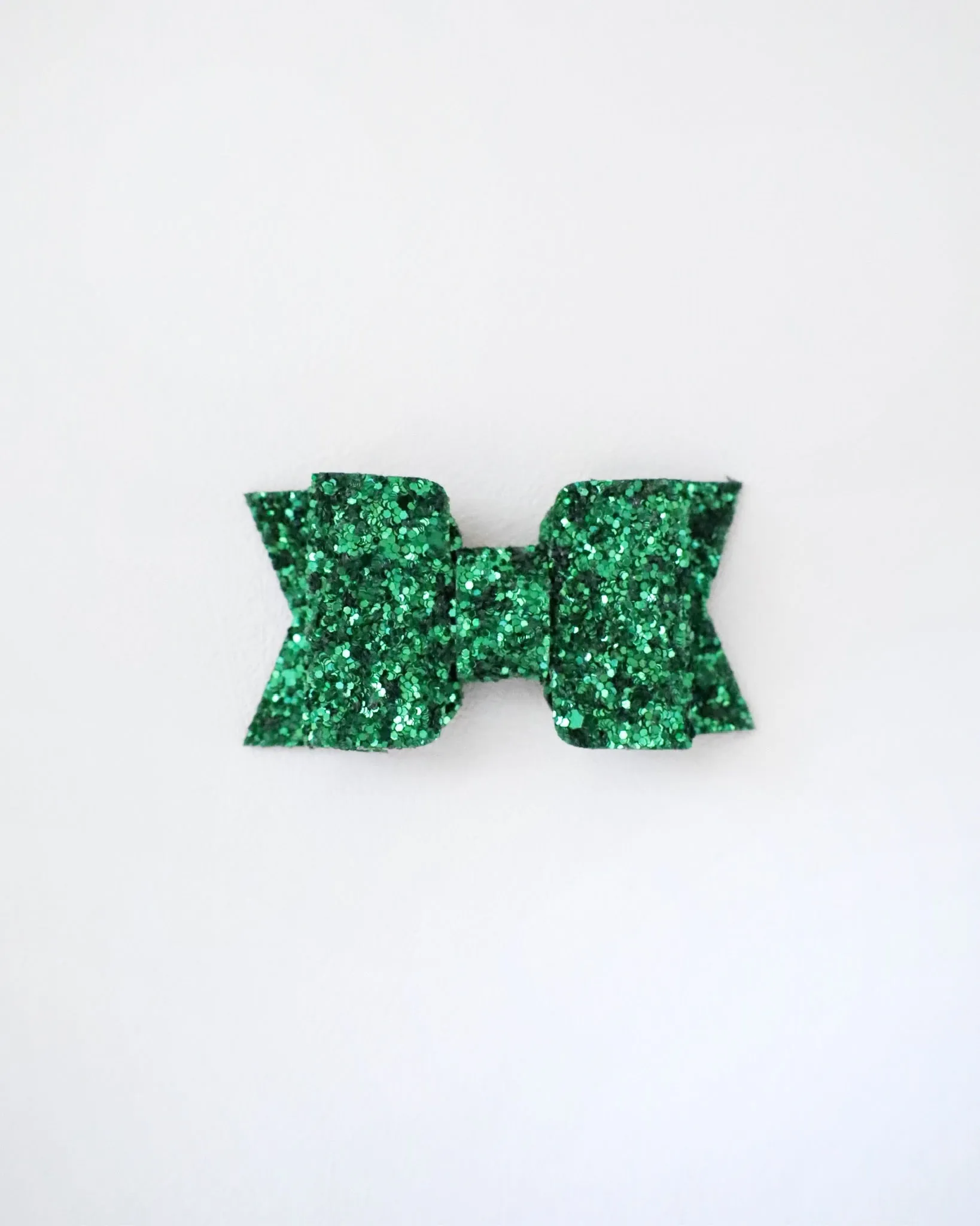 Green Rock Glitter Hair Clip or Shoe Clip