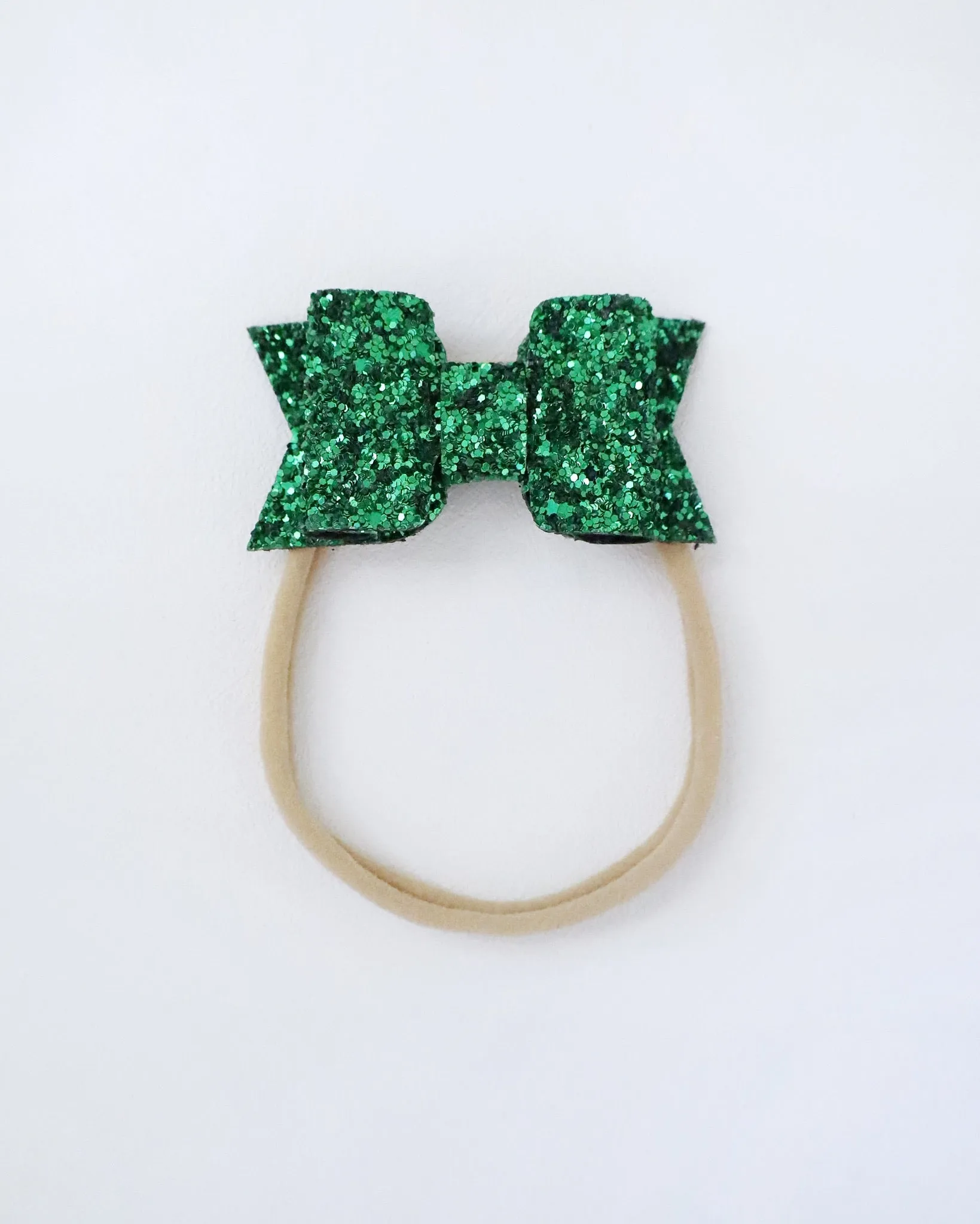 Green Rock Glitter Hair Clip or Shoe Clip