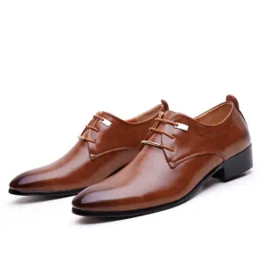 High Quality Leather Men Shoes Brogues Lace-Up Bullock Business Men Oxfords Shoes Men Dress Shoes Big Size 38- 46