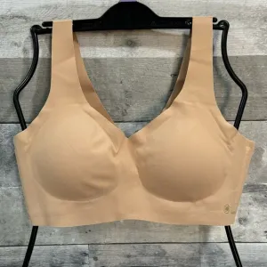 Honeylove V-Neck Bra in Sand- Size - Medium