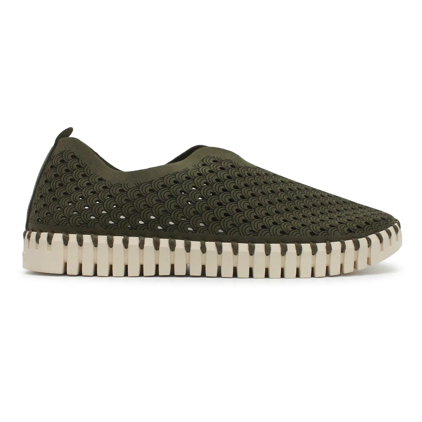 Ilse Jacobsen Tulip Synthetic Women's Casual Shoes - Deep Olive