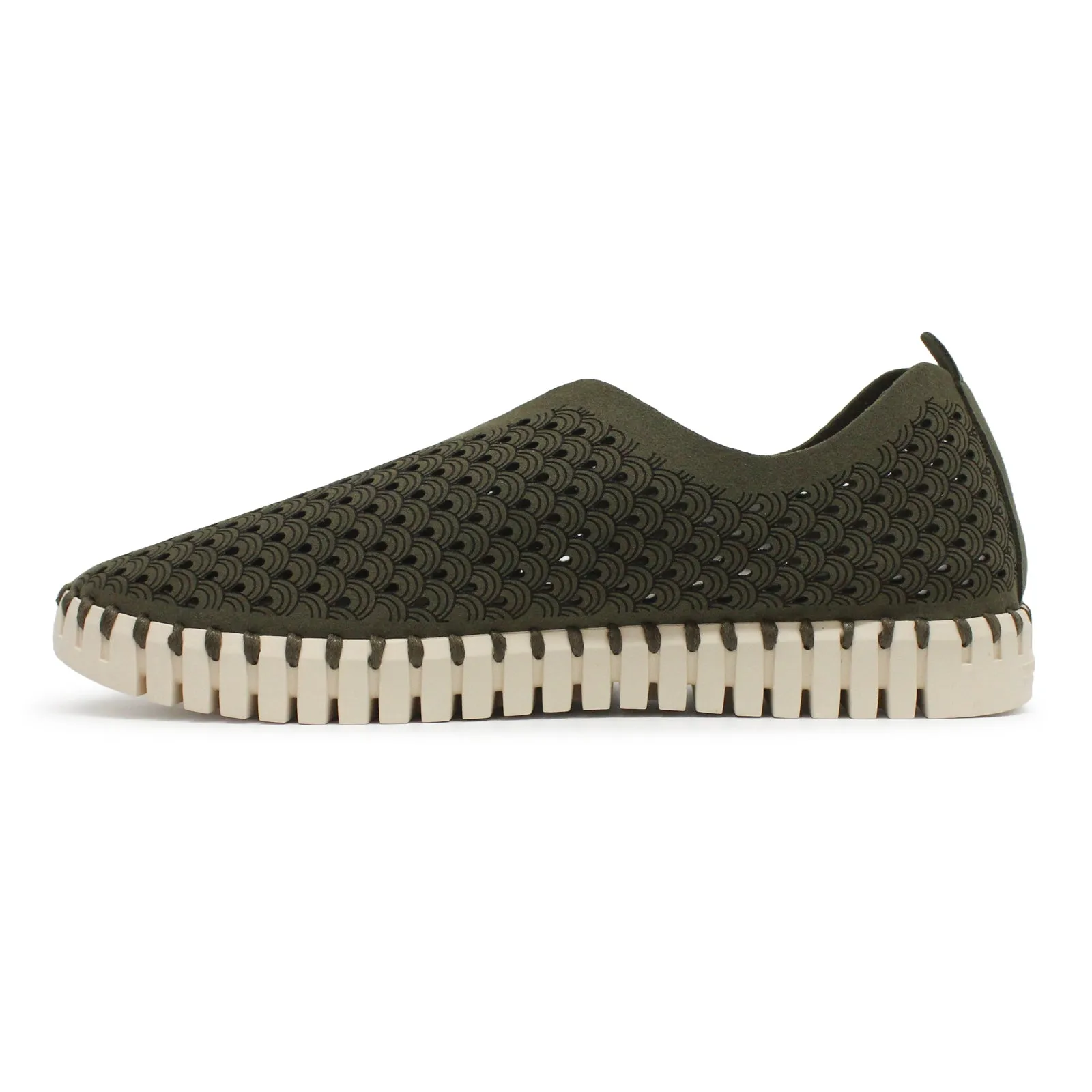 Ilse Jacobsen Tulip Synthetic Women's Casual Shoes - Deep Olive