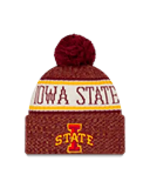 Iowa State Cyclones Adult New Era Sport Knit OSFM Winter Hat
