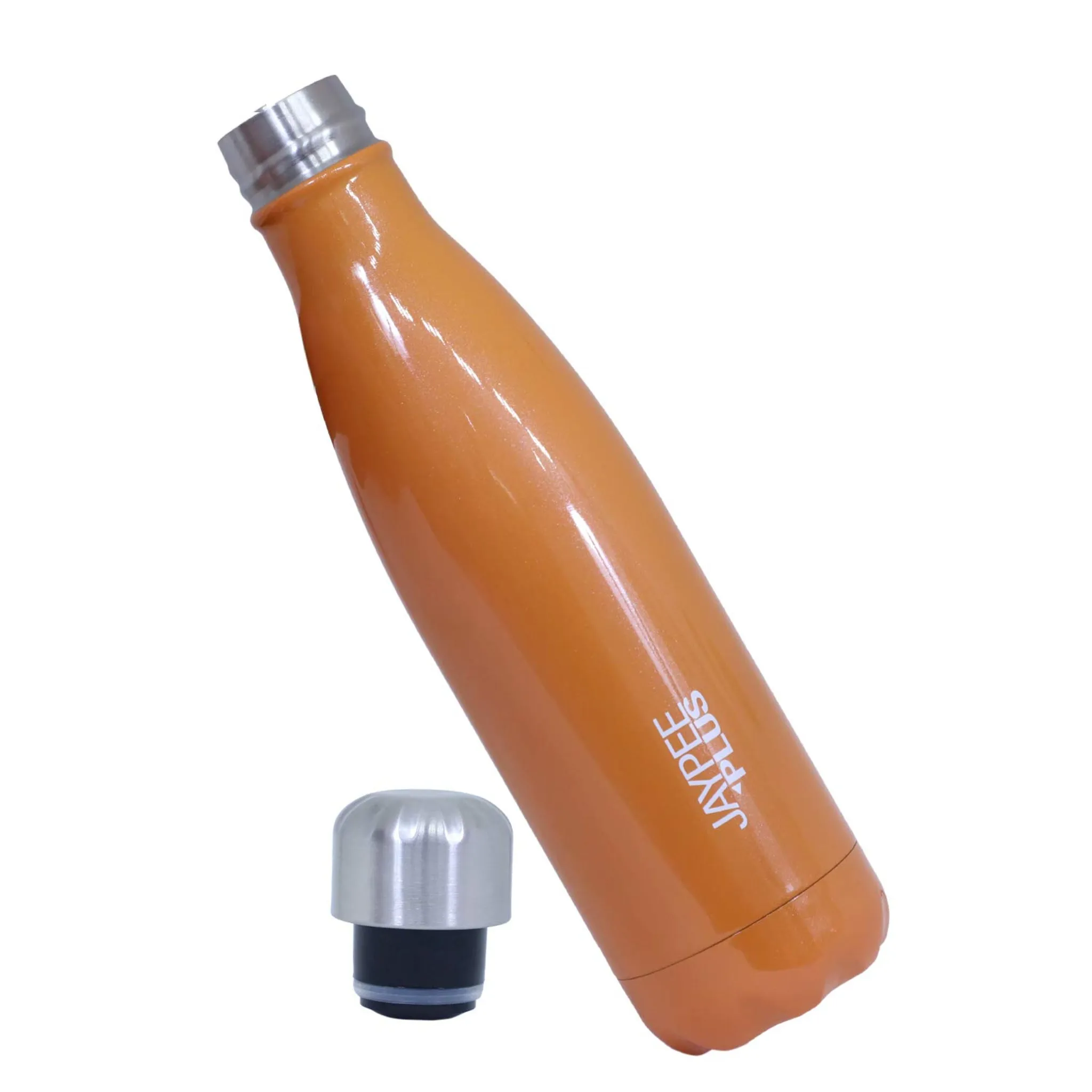 Jaypee Plus Alpha 1000 Stainless Steel Water Bottle, 1000 ml, Orange