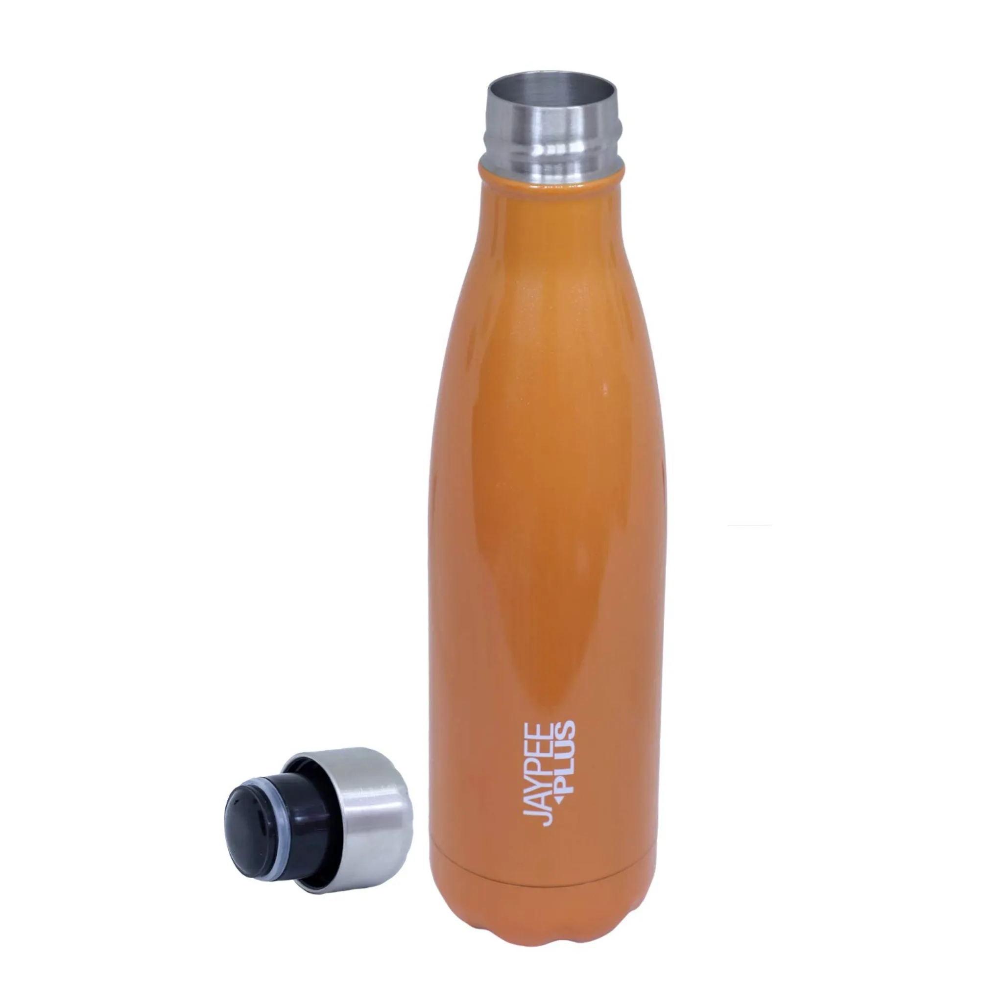 Jaypee Plus Alpha 1000 Stainless Steel Water Bottle, 1000 ml, Orange