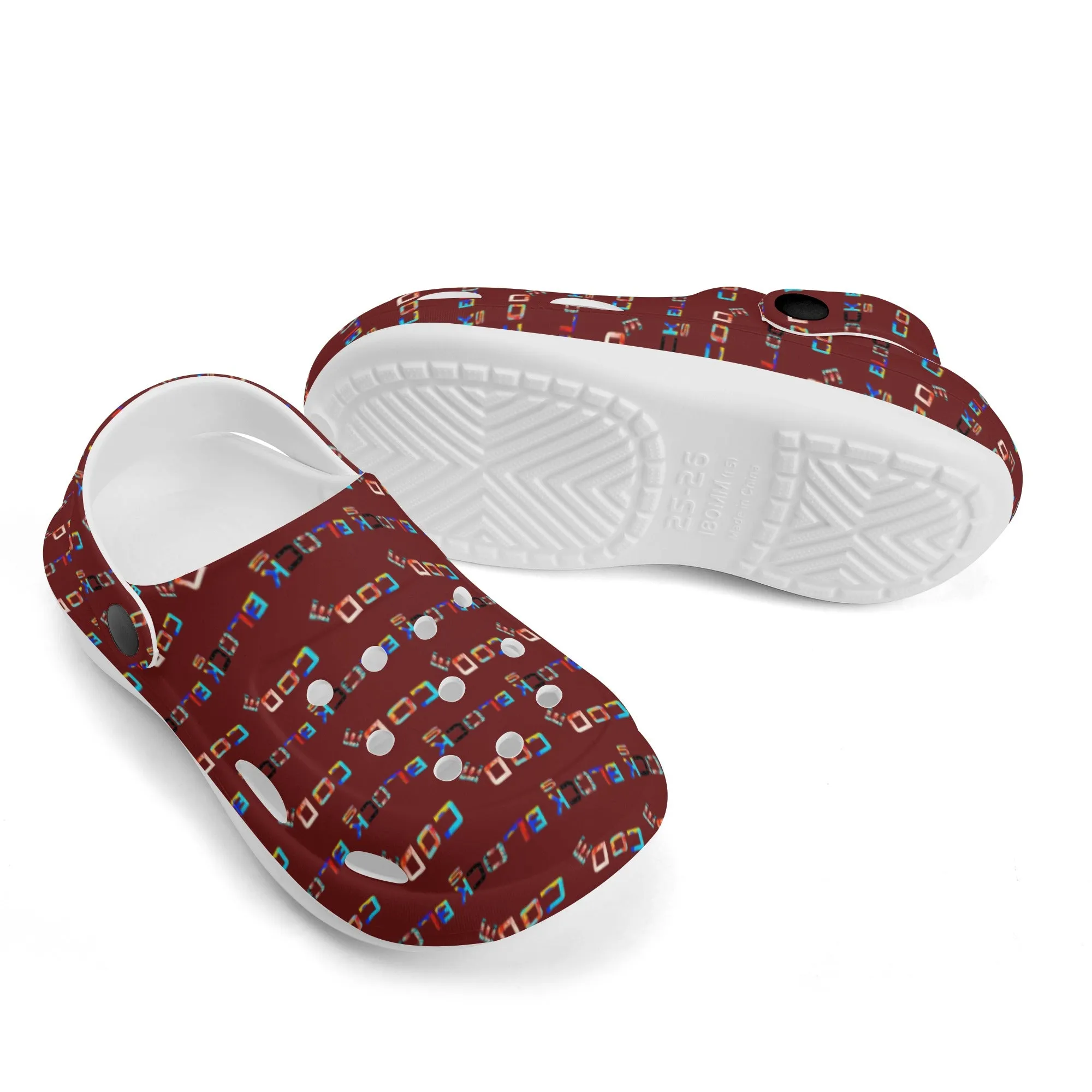 Kid's All Over Printing Classic Clogs