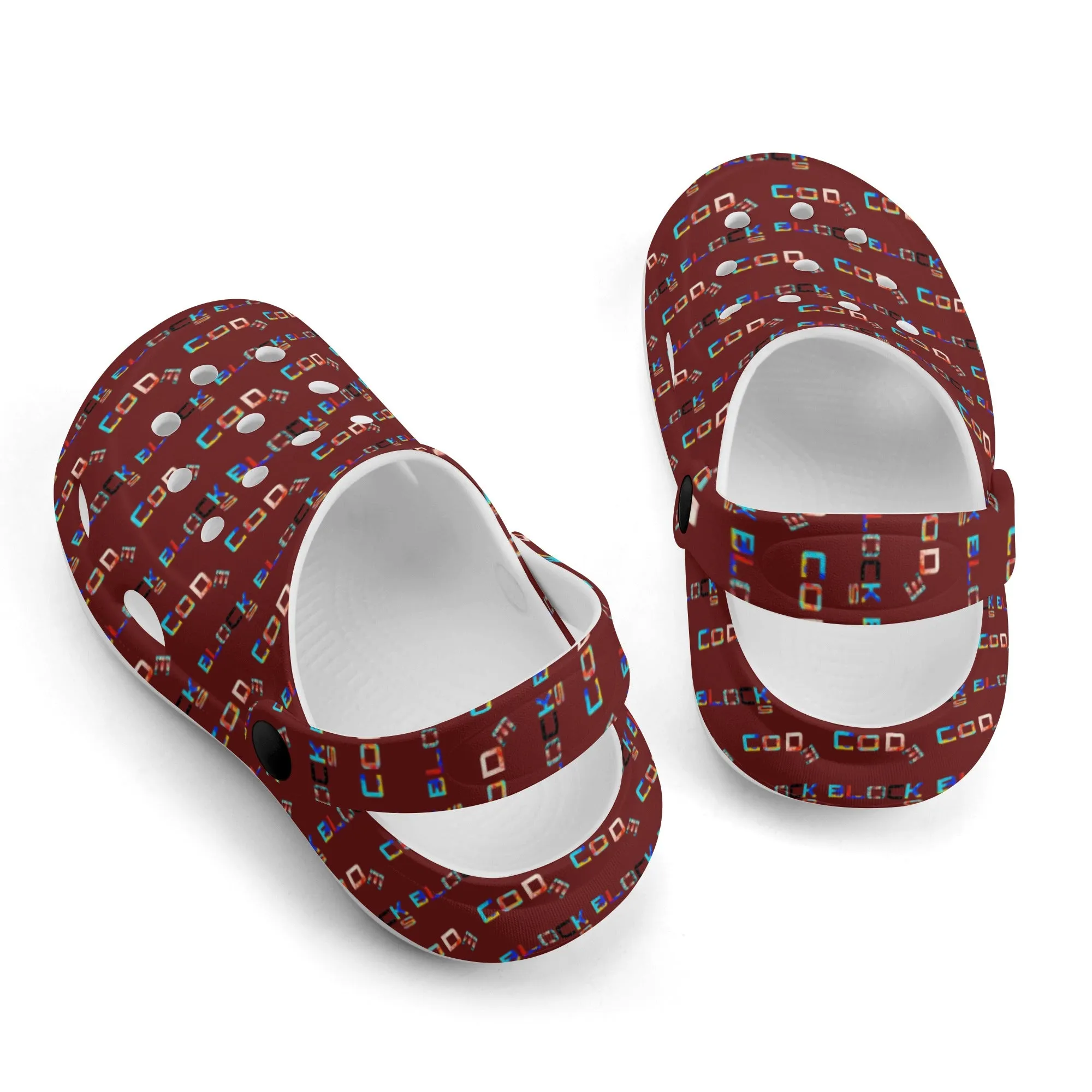 Kid's All Over Printing Classic Clogs