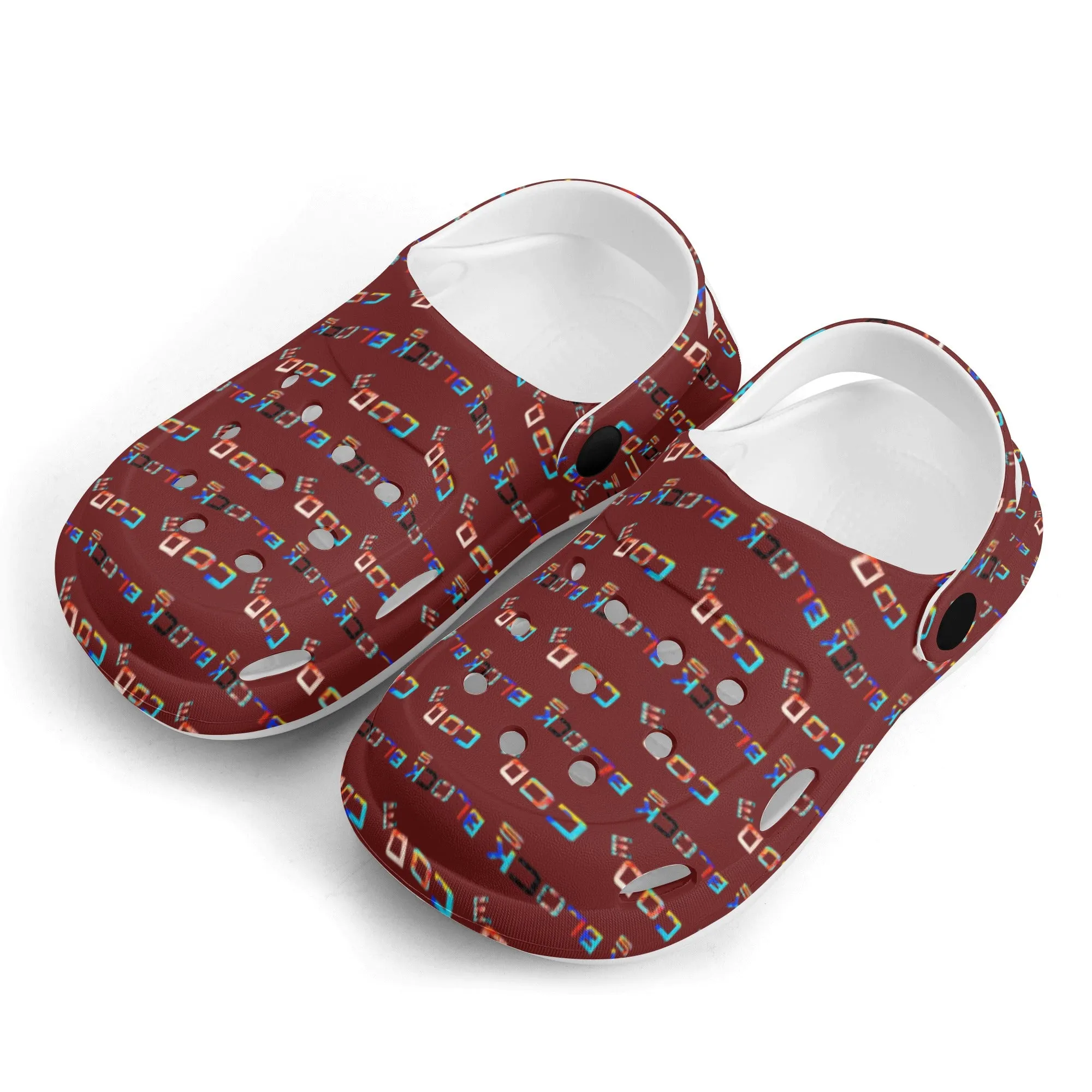 Kid's All Over Printing Classic Clogs