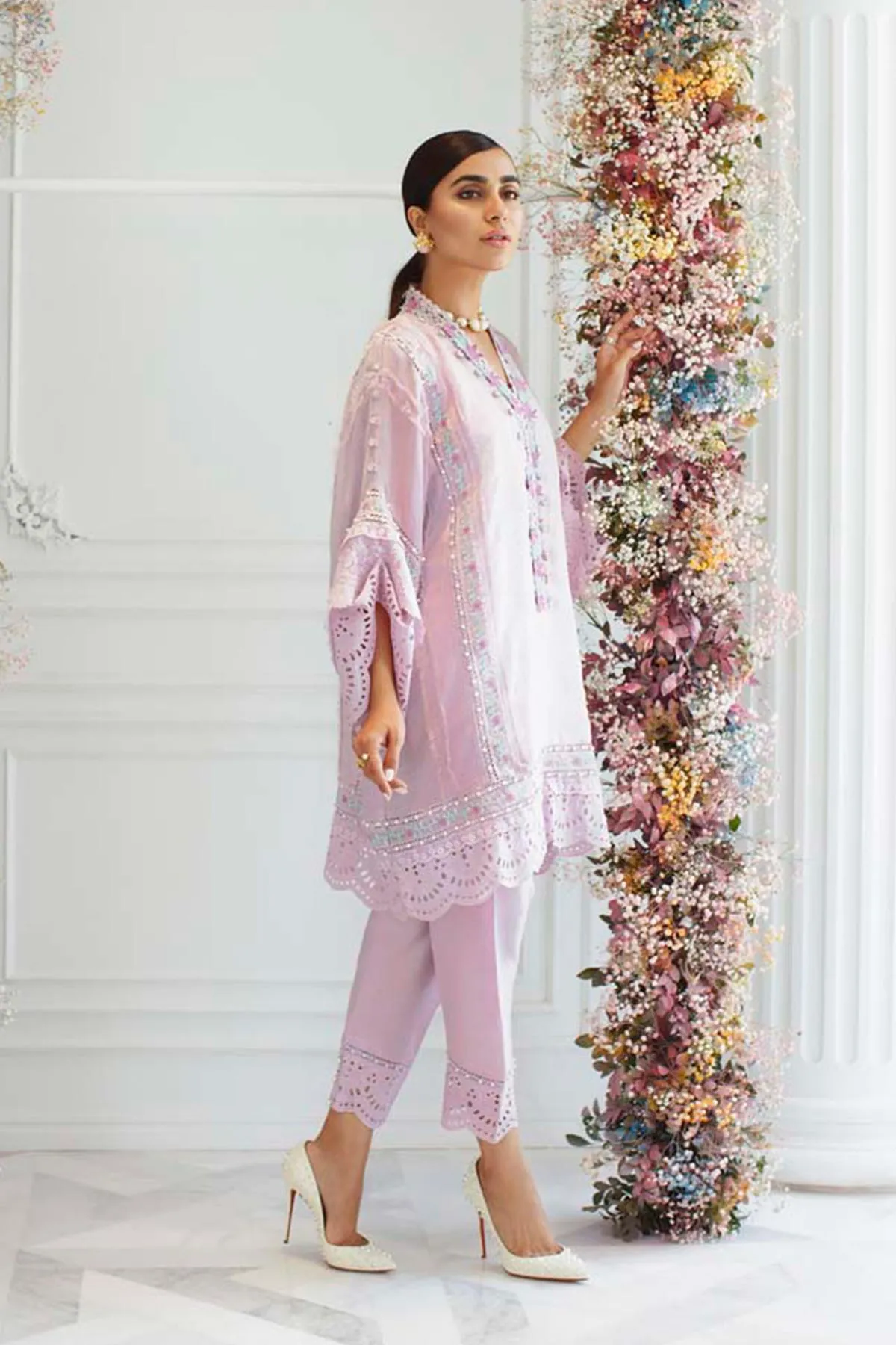 Lilac cross stitch - Farah Talib Aziz