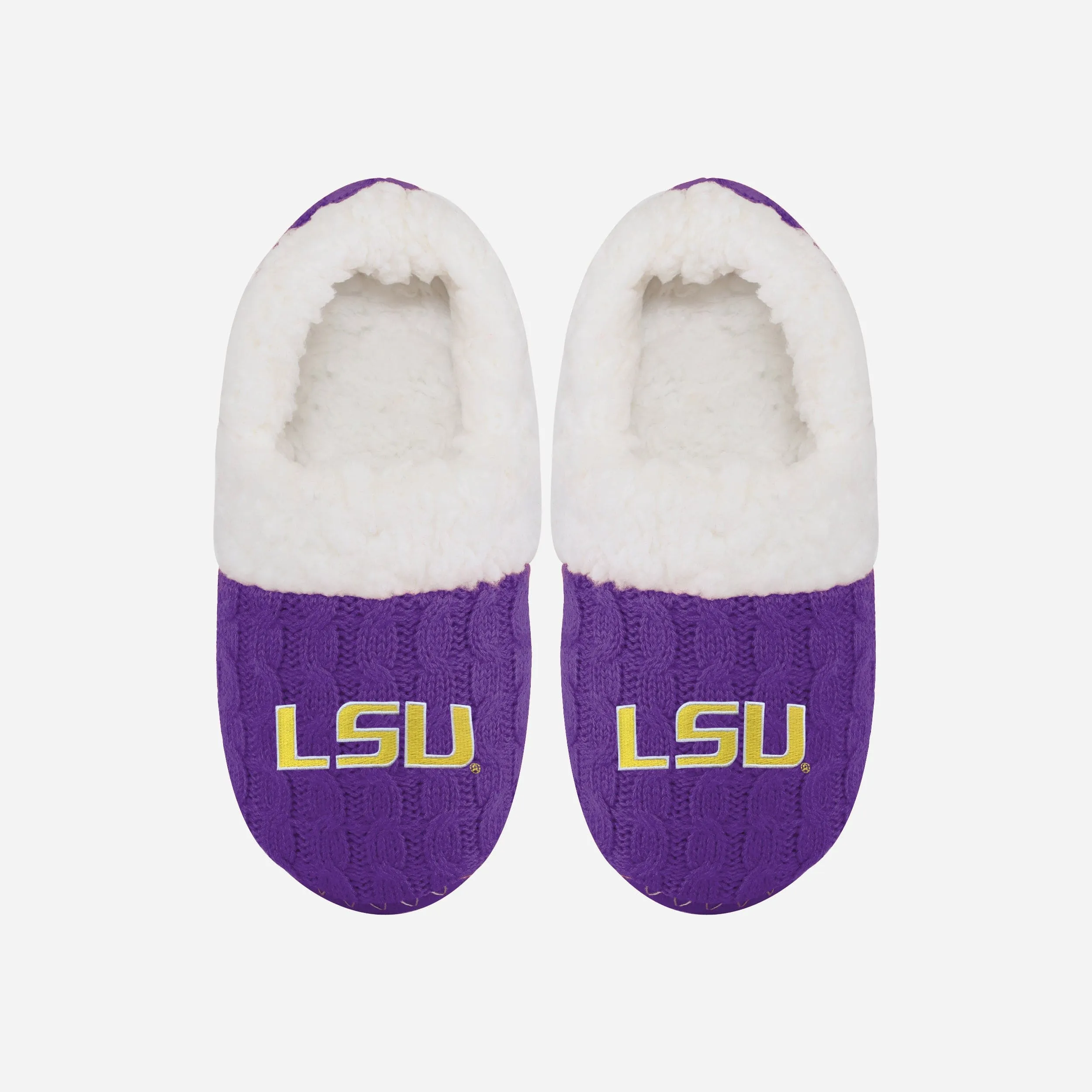 LSU Tigers Womens Team Color Moccasin Slipper