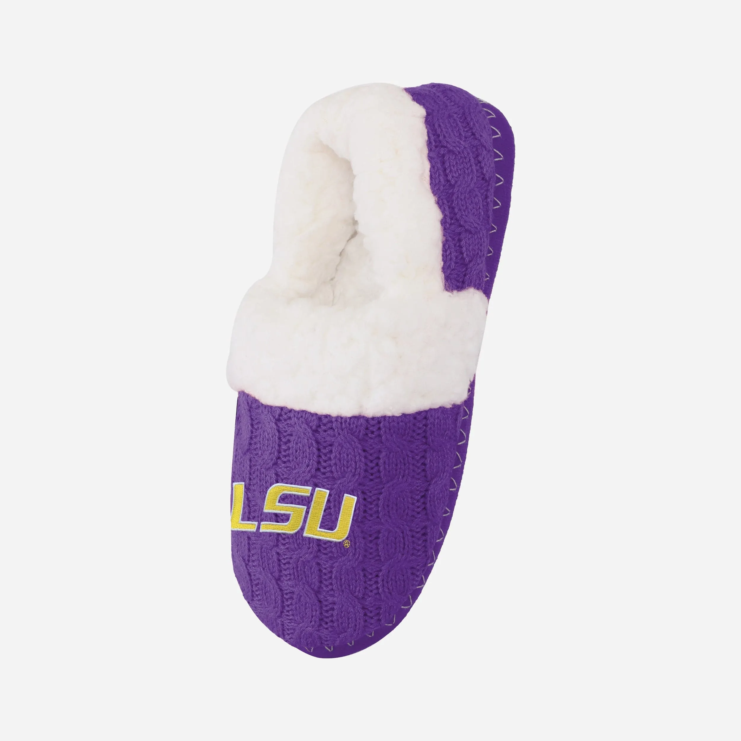 LSU Tigers Womens Team Color Moccasin Slipper