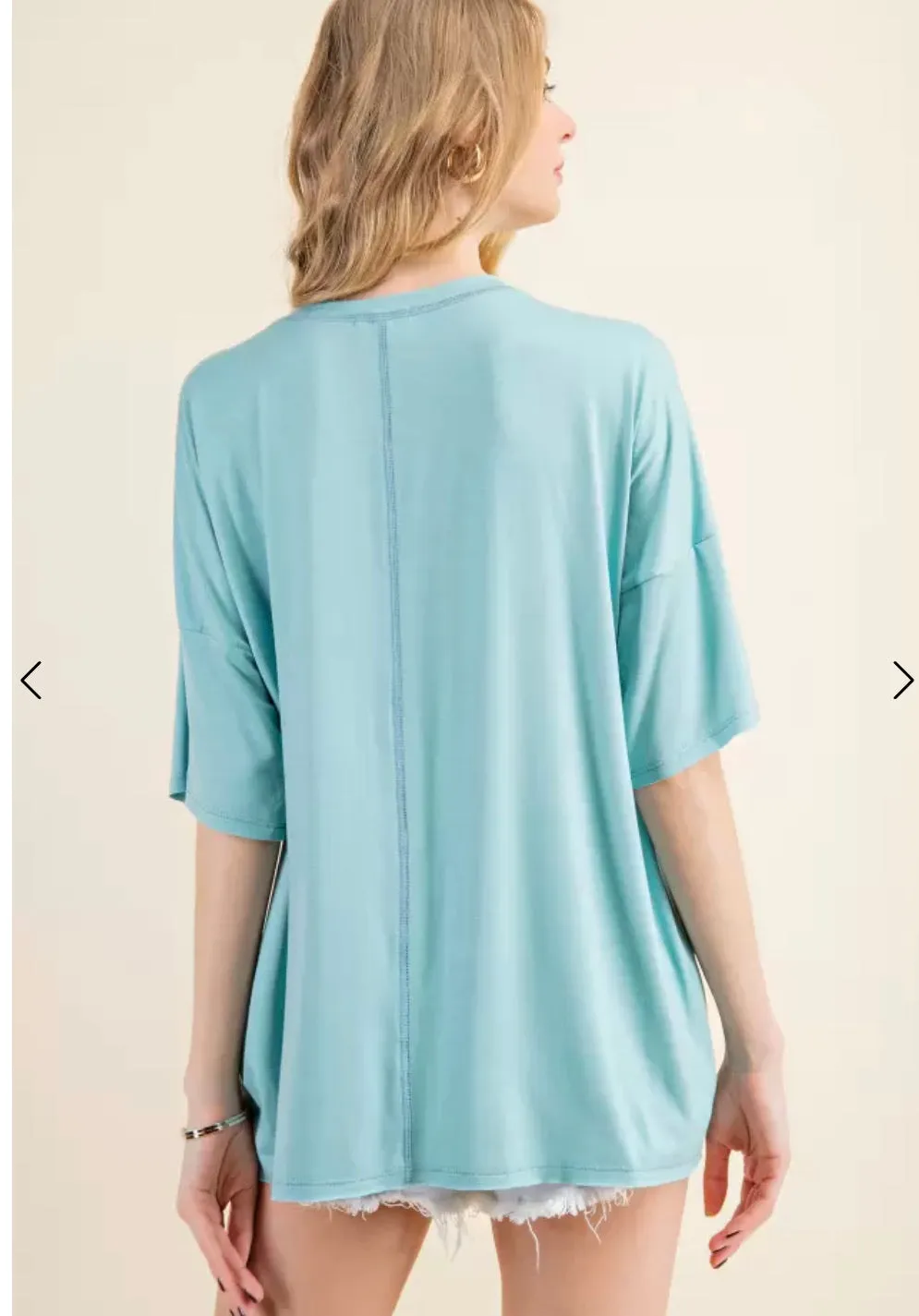 Lucielle V-Neck Short Sleeve Top-Multiple Colors Available