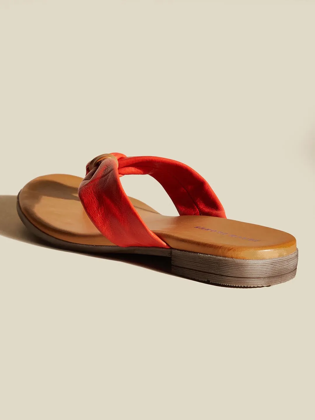 Lydia Leather Flats