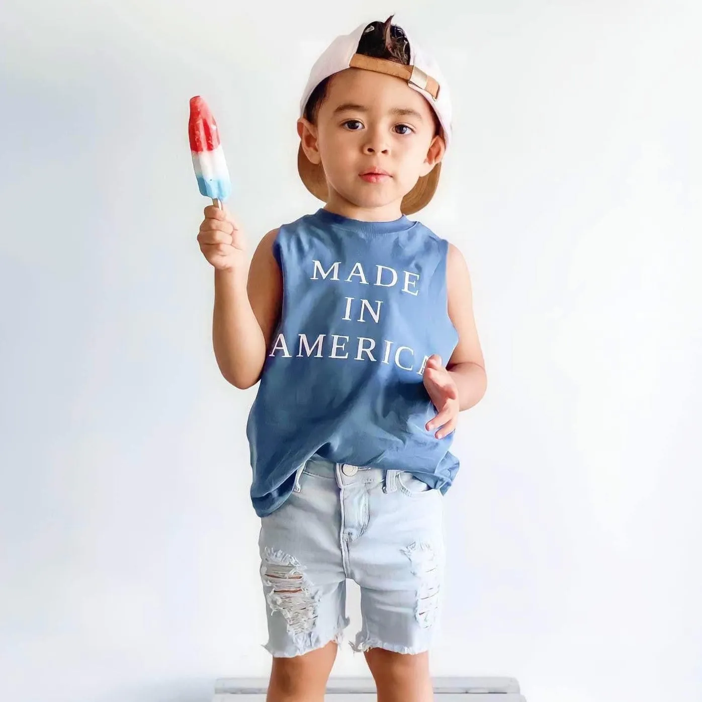MADE IN AMERICA Muscle Tee