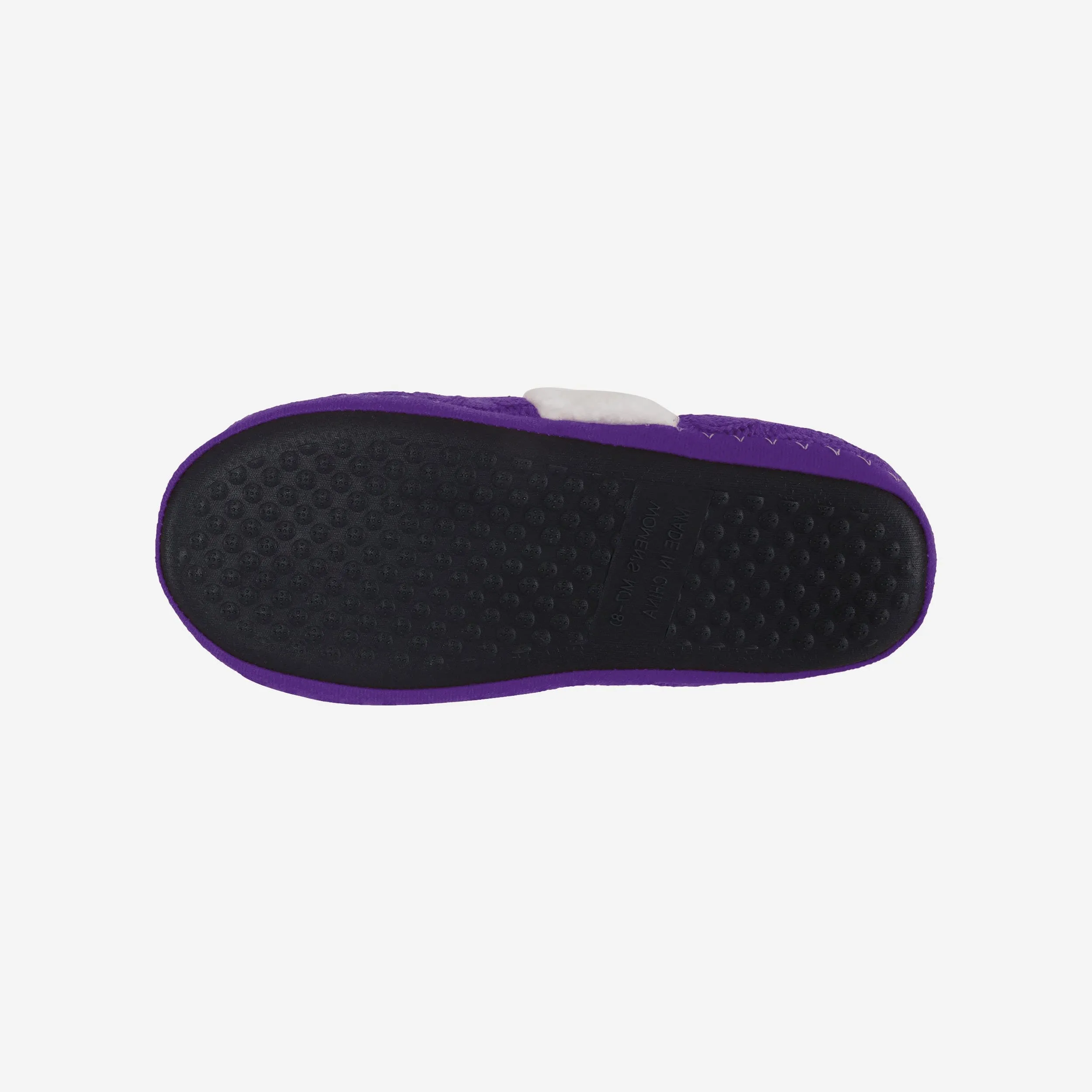 Minnesota Vikings Womens Team Color Moccasin Slipper