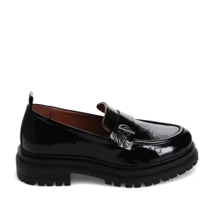 Miz Mooz Women's Loraine in Black Patent