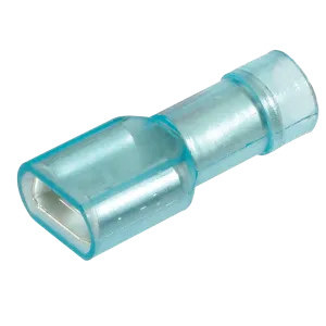 Narva Fully Insulated Female Blade Terminals (Blue 6.3mm Tab) - Pack of 10 - 56043BL