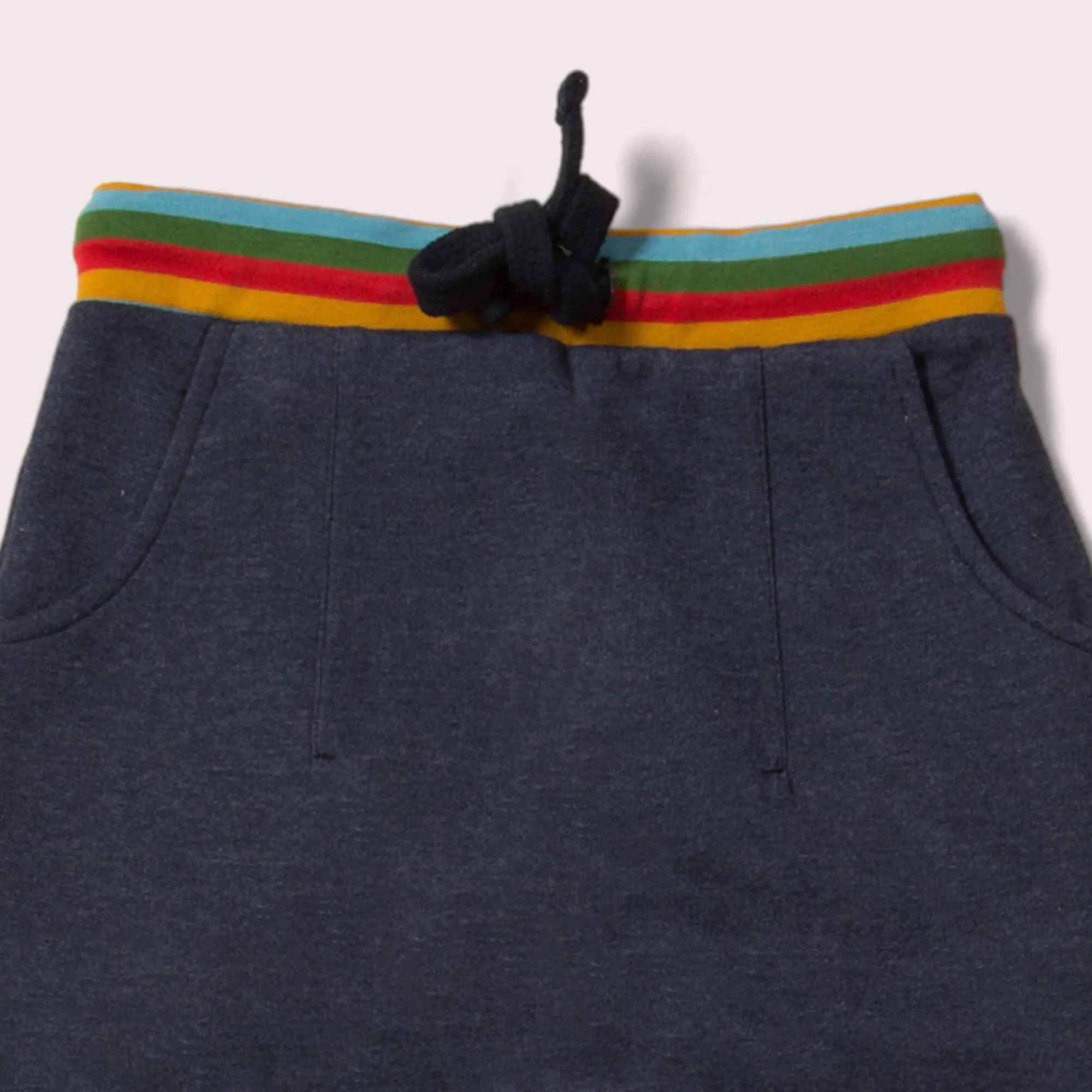 Navy Marl Rainbow Organic Comfy Joggers