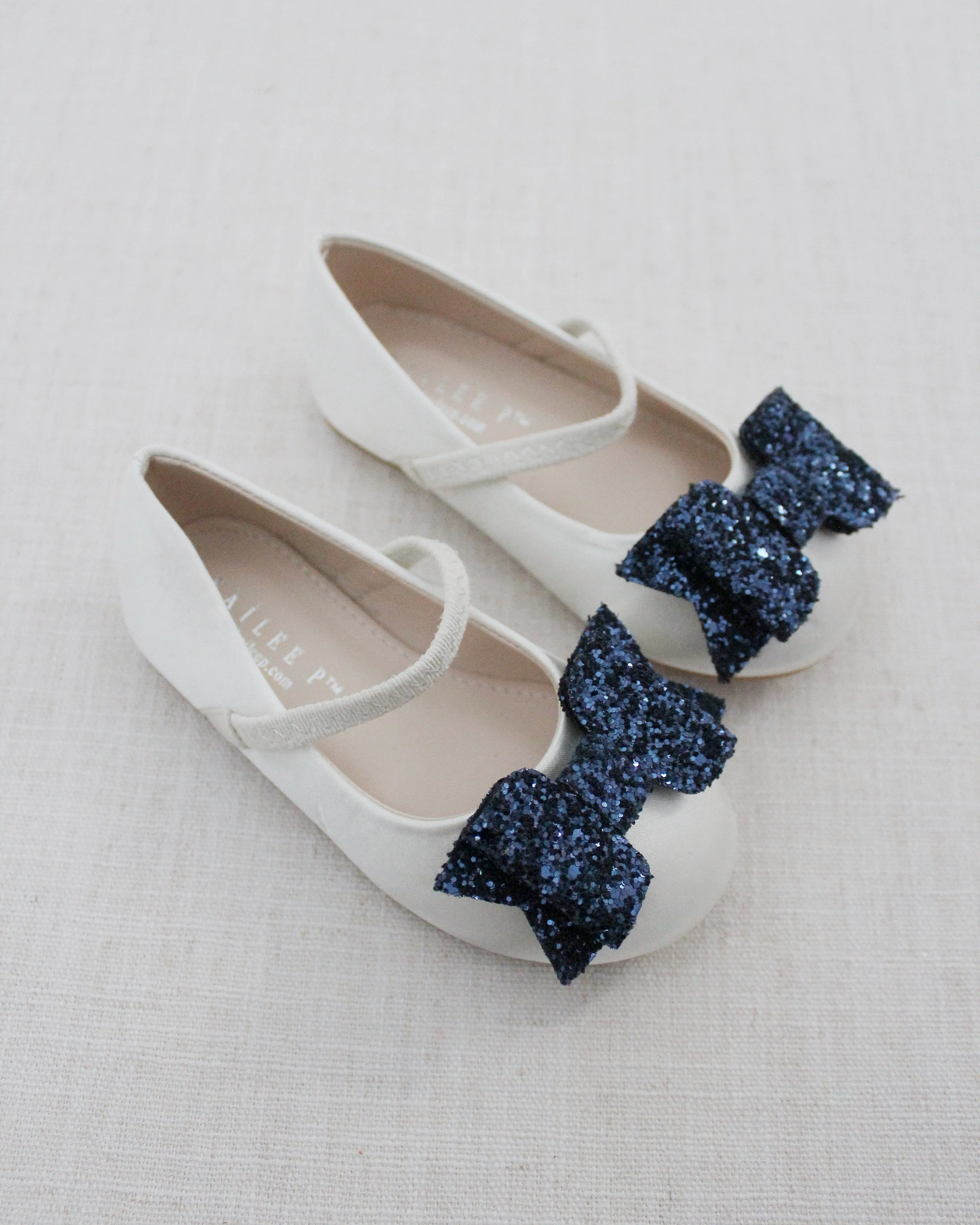 Navy Rock Glitter Hair Clip or Shoe Clip
