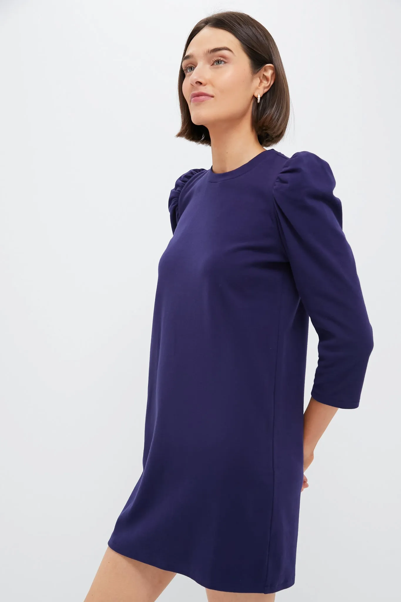 Navy Vesty Mini Dress