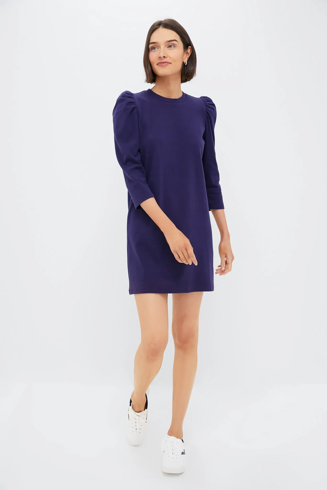 Navy Vesty Mini Dress