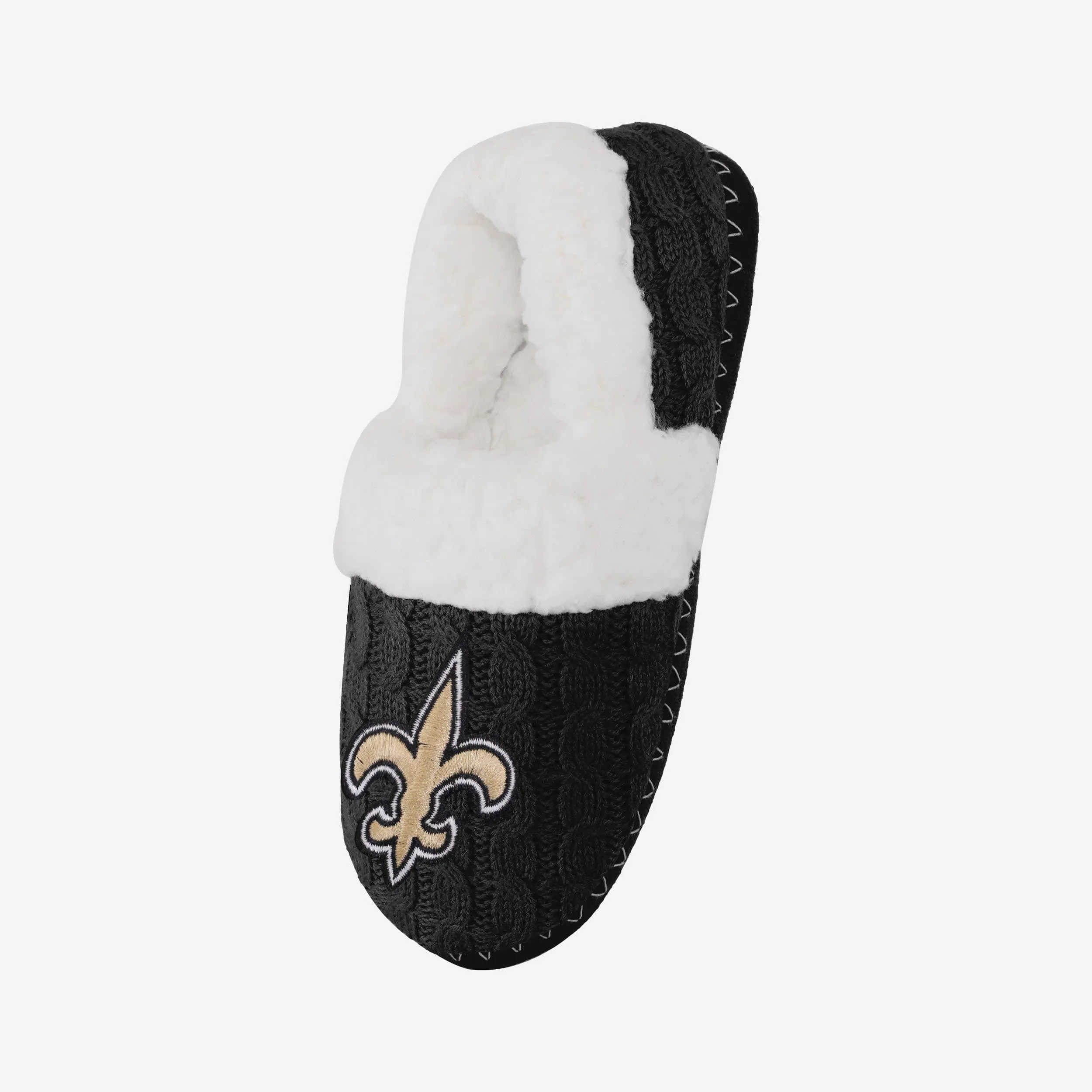 New Orleans Saints Womens Team Color Moccasin Slipper