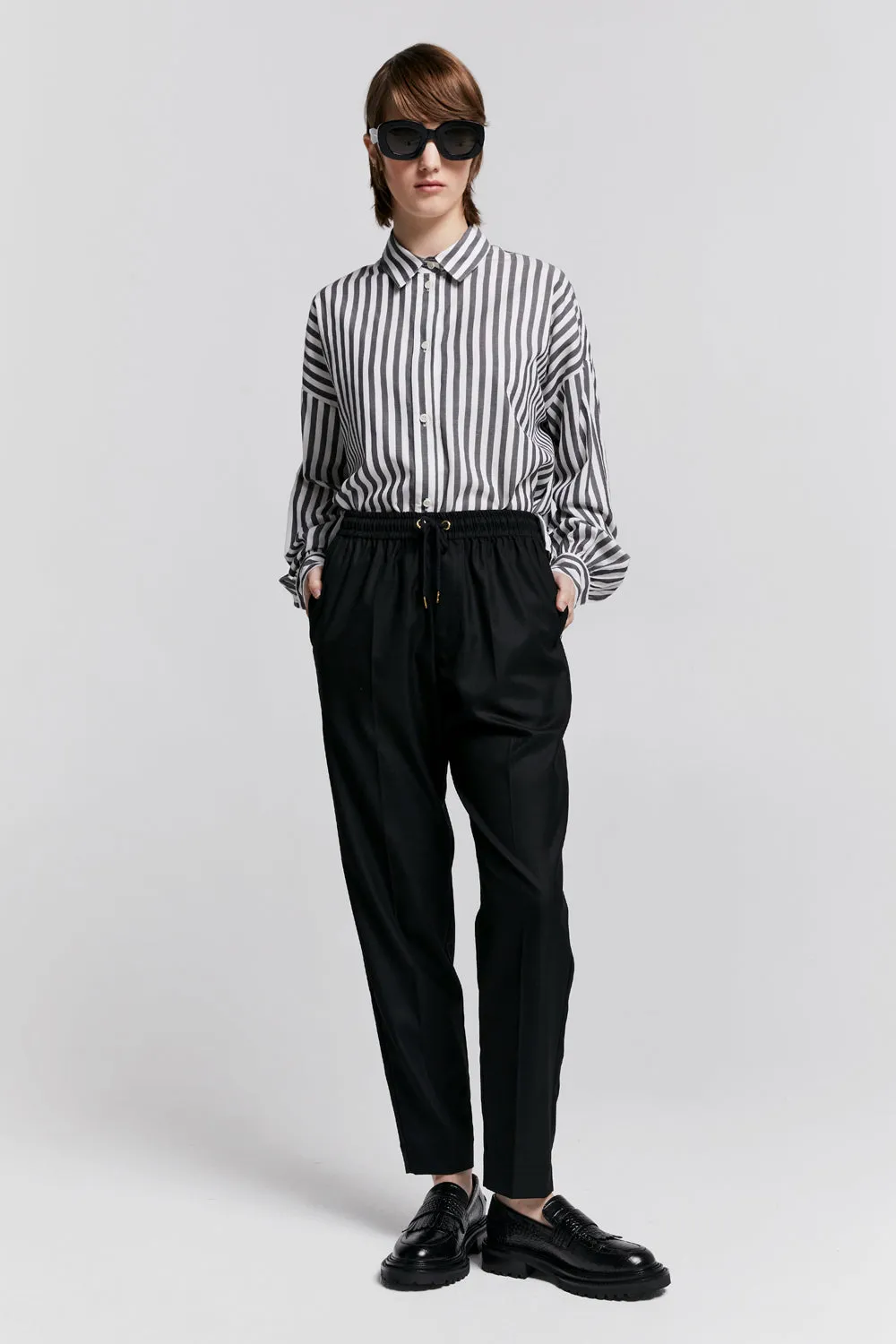 Nico Trousers Classic Suiting Black