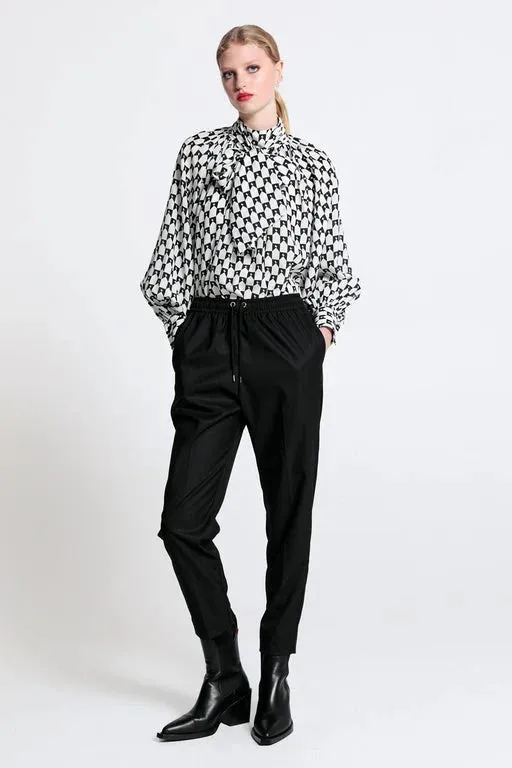 Nico Trousers Classic Suiting Black