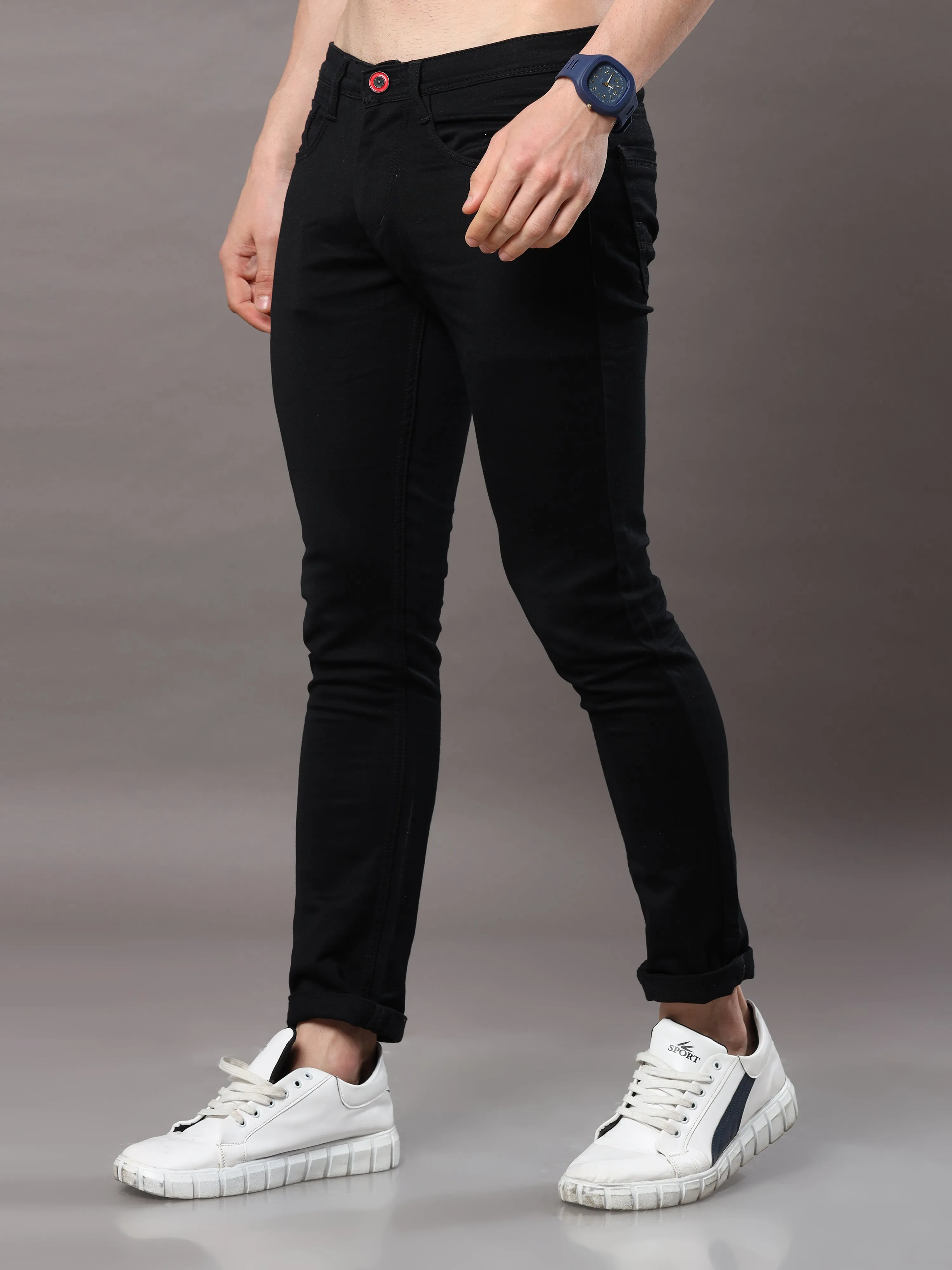 Onfire Black Jeans - 1589