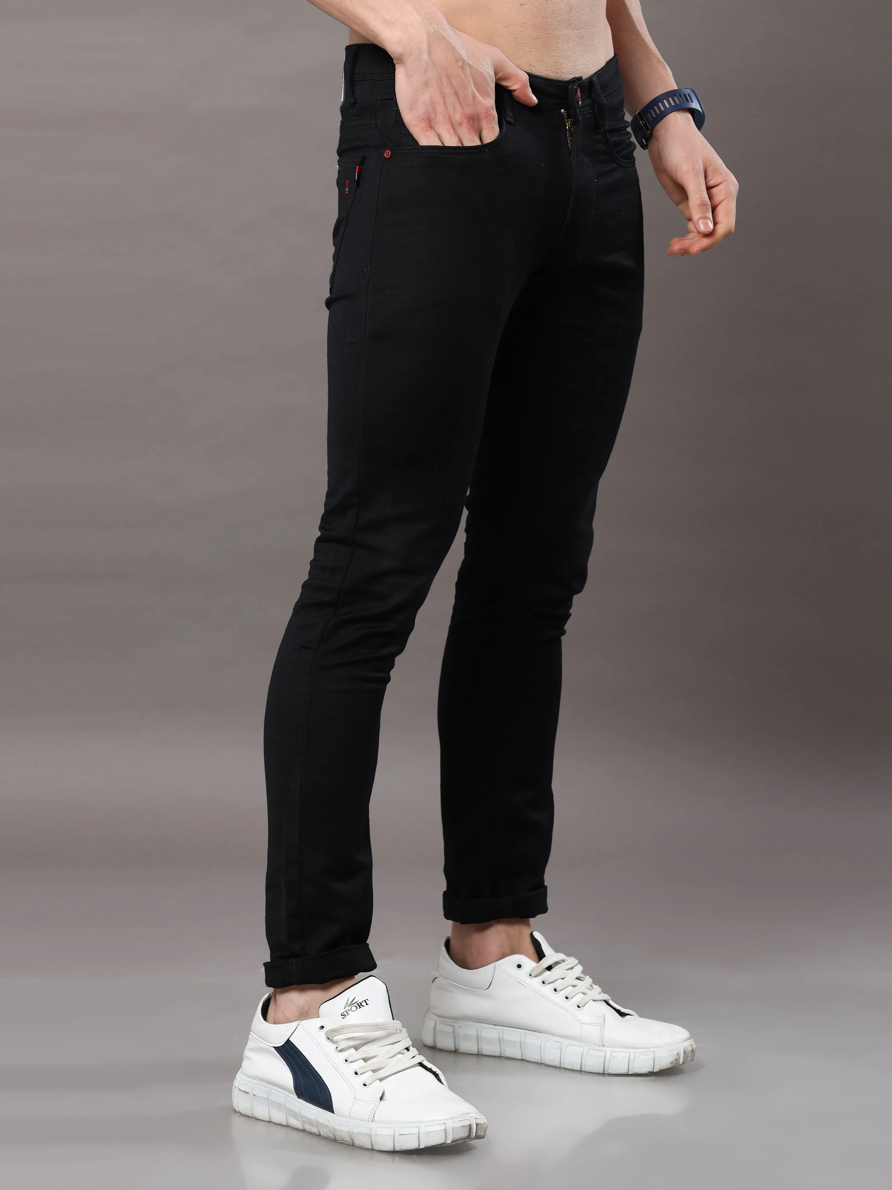 Onfire Black Jeans - 1589